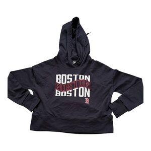 NWT Campus Lifestyle Boston Dark Navy Blue Hoodie- Size L